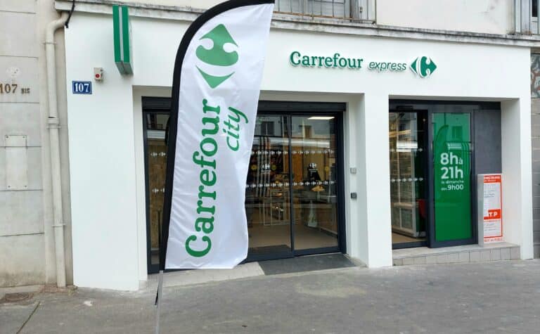 carrefour tours tranchee